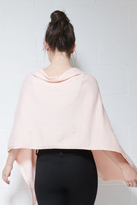 Cashmere & Cotton Poncho Style Scarf