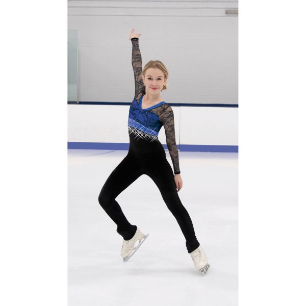 Ice Crystals 1-Piece: Royal - Ready to ship