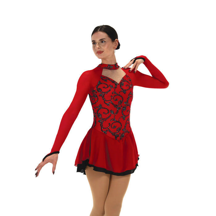 Lipstick Red Dress - Ready to ship