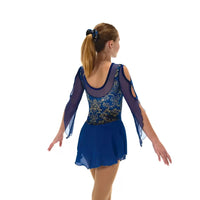 Couture in Cobalt Dress
