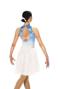 Blue Cascade Dress