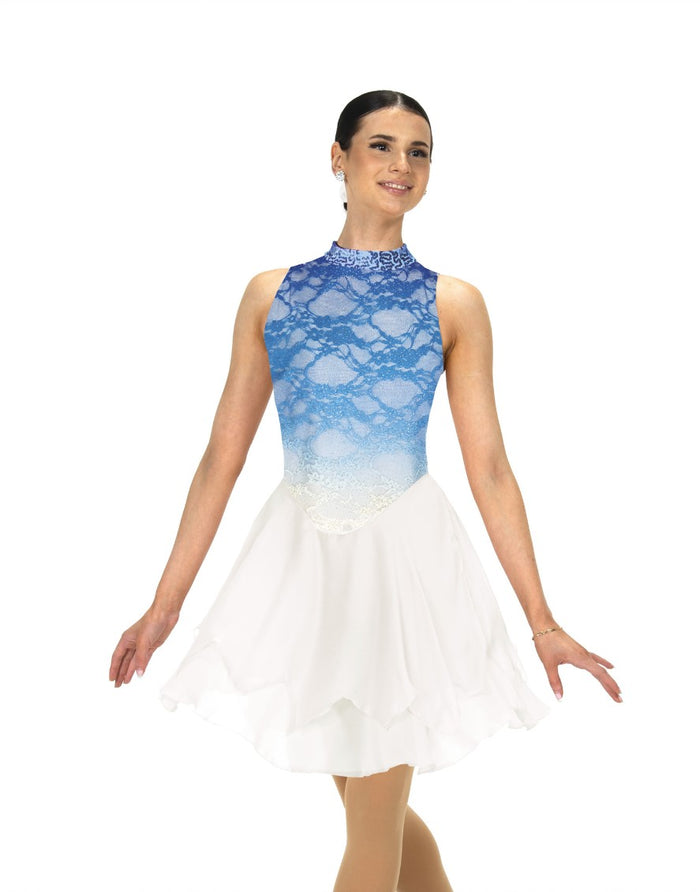 Blue Cascade Dress