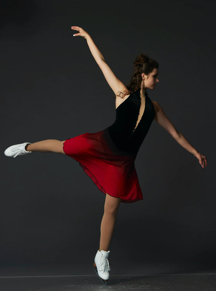 Faded Red Dance Dress
