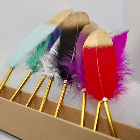 Feather Flip Pen