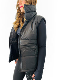 Puffy Winter Sleeveless Skating Vest