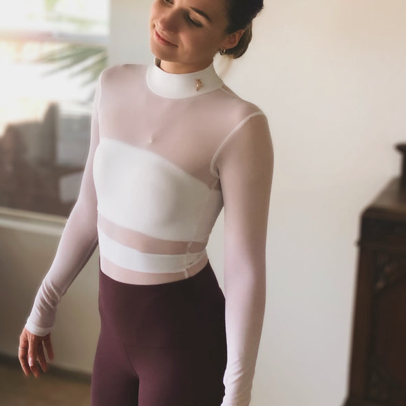 Cutout Skating Bodysuit
