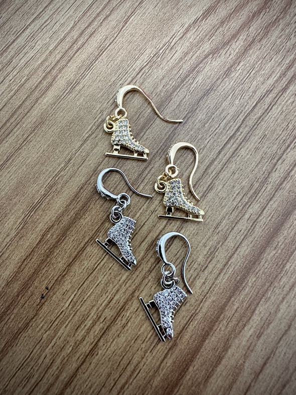 Ice Skating Earrings