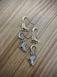 Ice Skating Earrings