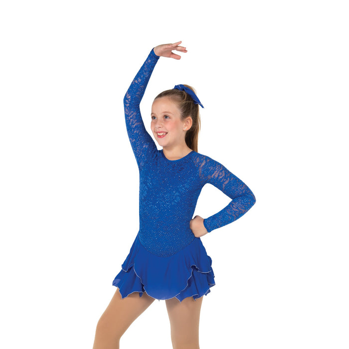 Tulip Lace Dress: Royal Blue