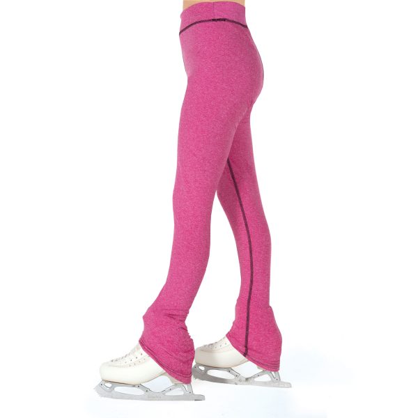 Core Ice Marled Leggings: Pink Frost