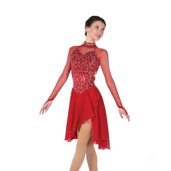 Trellistep Dance Dress: Red