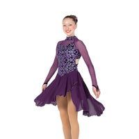 Trellistep Dance Dress: Deep Purple