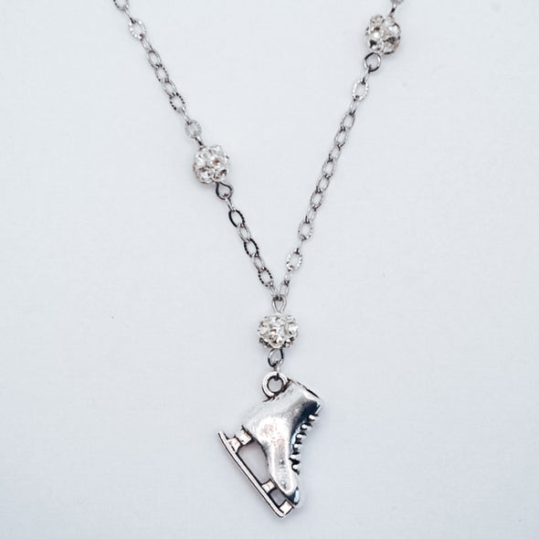 Classical Ice Skate Necklace