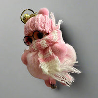 Little Miss Skater Keychain - ready to ship