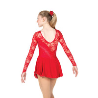 Astral Lace Dress: Red Star