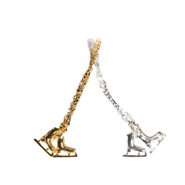 Skate Shaped Necklace