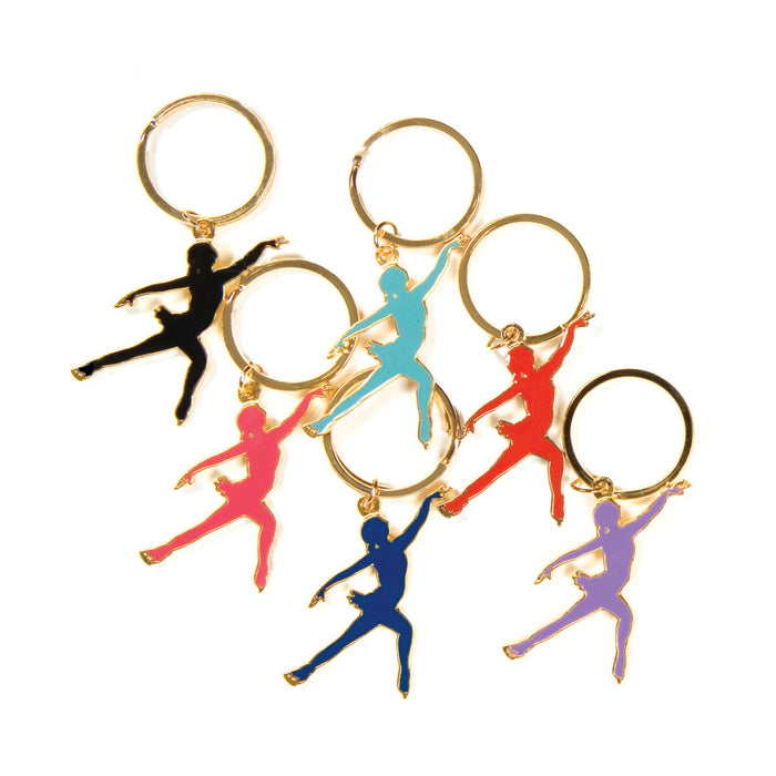 Skater Shaped Keychain