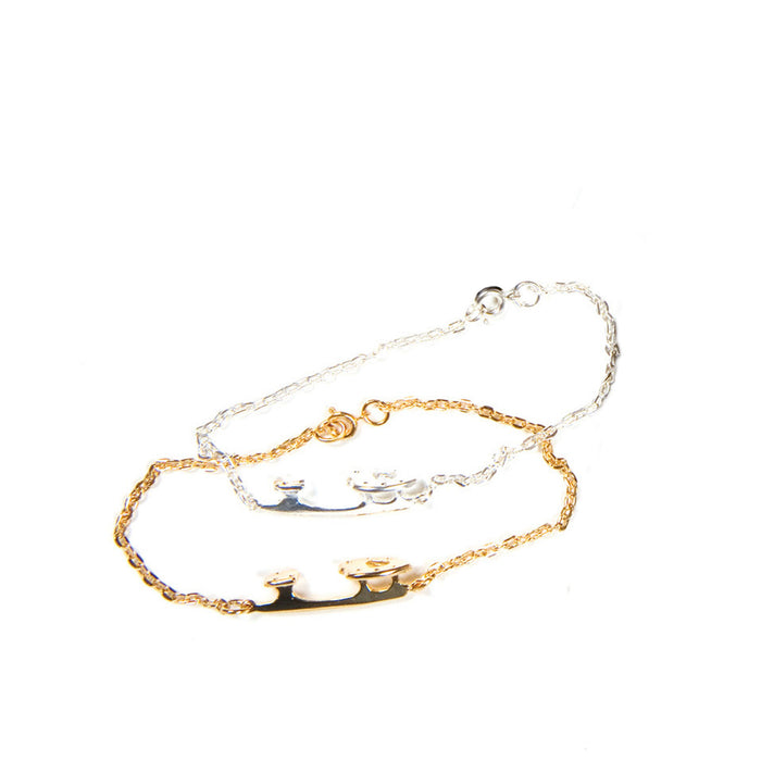 Skate Shaped Bracelet