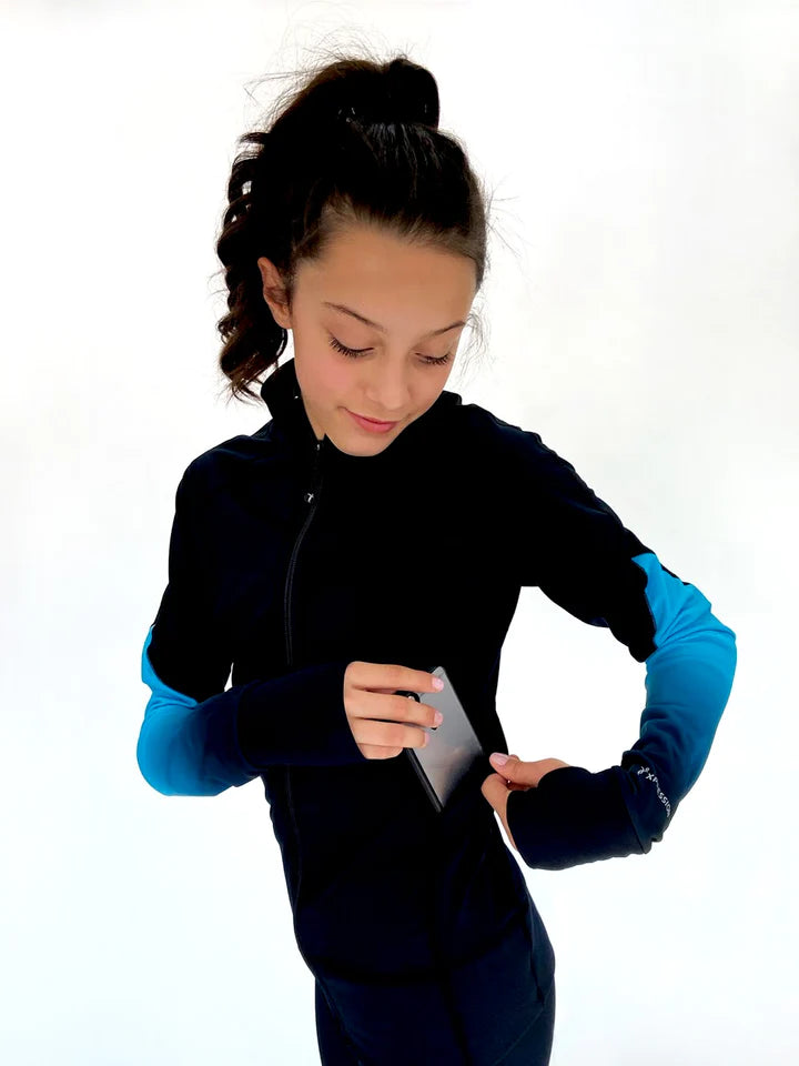 Faded Blue Skate Like a Star Jacket