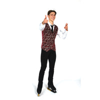 Men's Deep Claret Vest