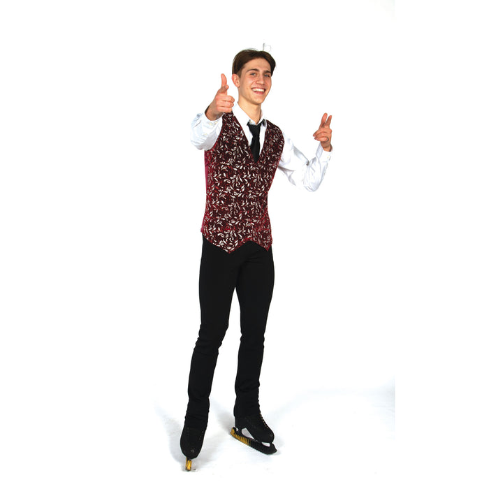 Men's Deep Claret Vest