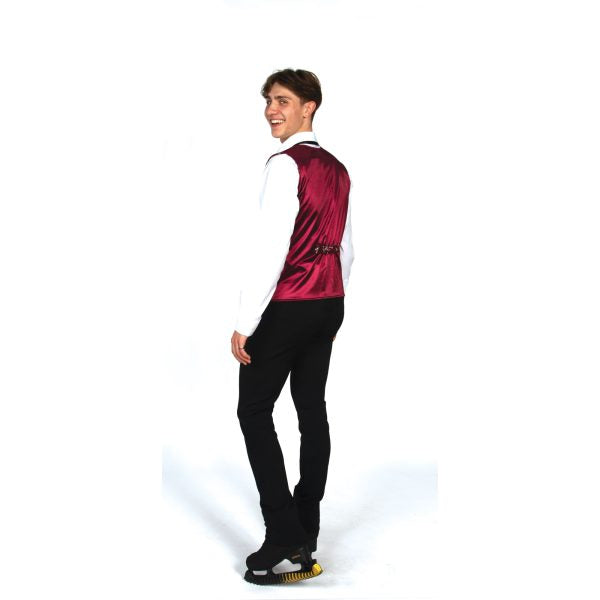 Men's Deep Claret Vest