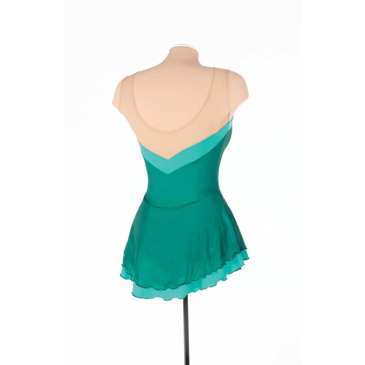 Mesh Overlay Dress Unadorned: Aspen