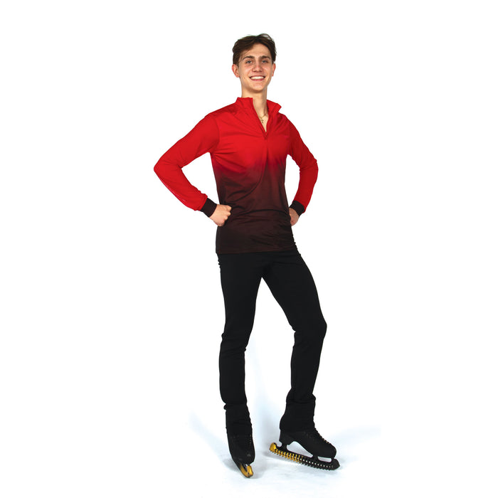 Men's Faded Shirt: Red