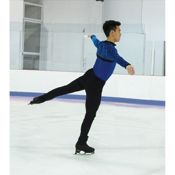 Men's Boxed In Blue Top