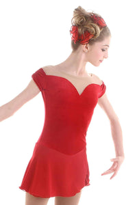 Gracie Gold Inspiration - Red Rose Dress