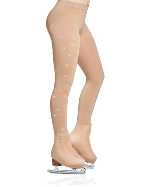 Rhinestones Boot Cover Tights