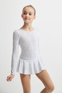 Born To Skate Figure Skating Glitter Dress