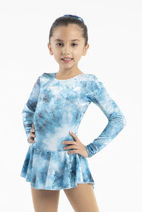 Born To Skate Figure Skating Glitter Dress