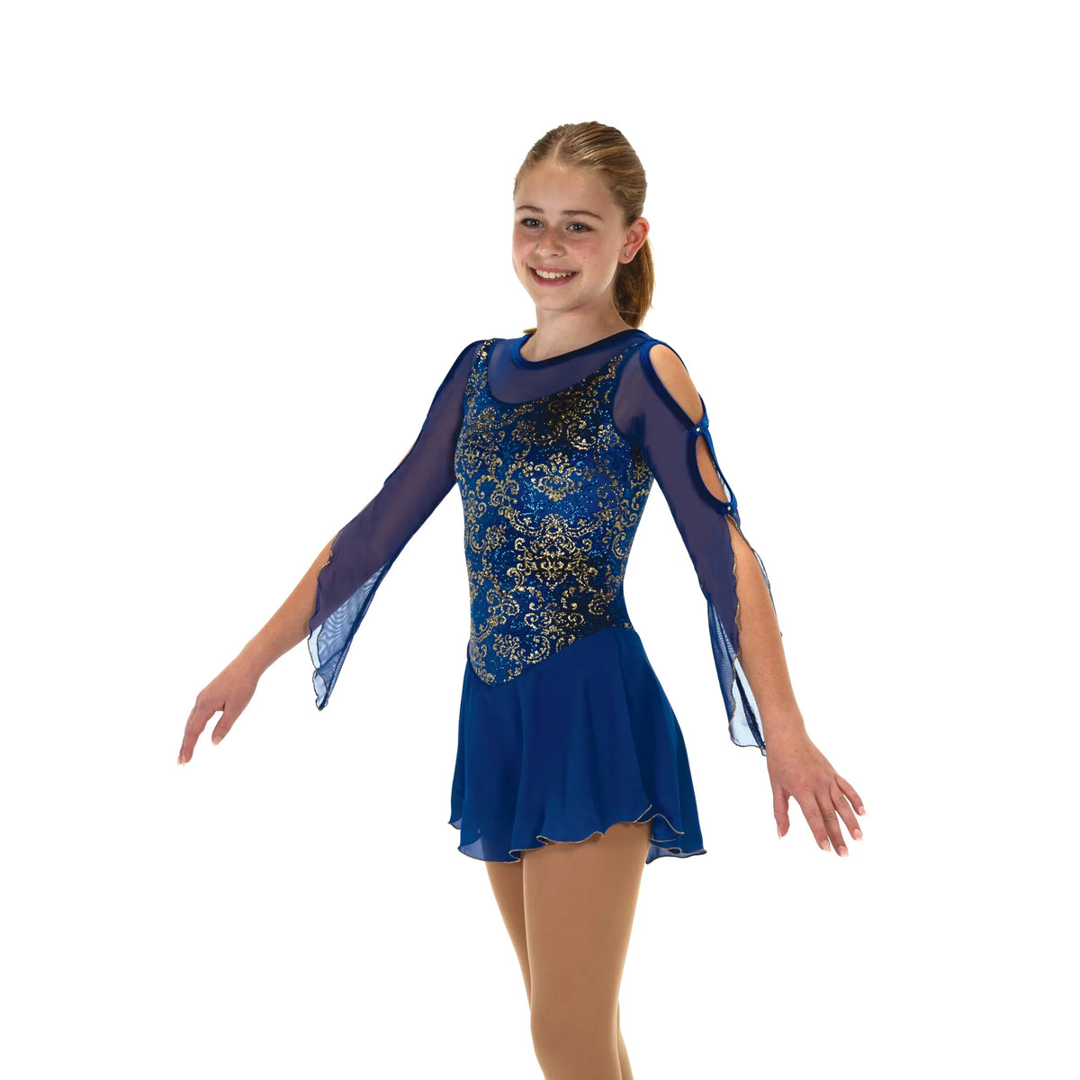 Couture in Cobalt Dress