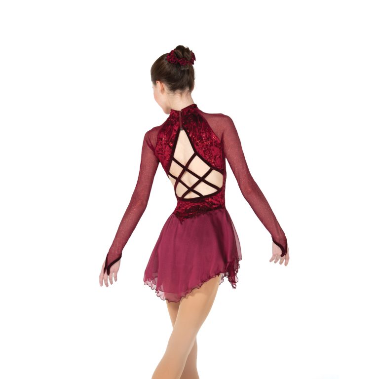 Crushed Claret Dress