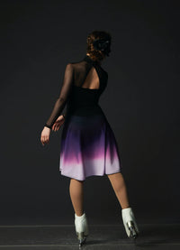 Faded Purple Ice Dance Dress