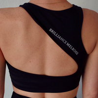 Asymmetric Skating Sports Bra