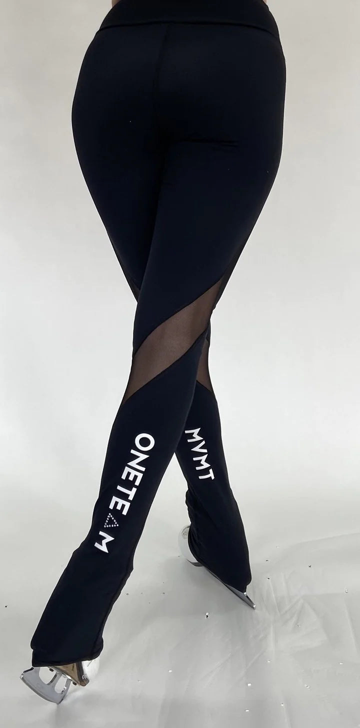 OTM Elite Legging Mesh and Crystal Accents