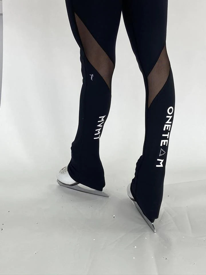 OTM Elite Legging Mesh and Crystal Accents