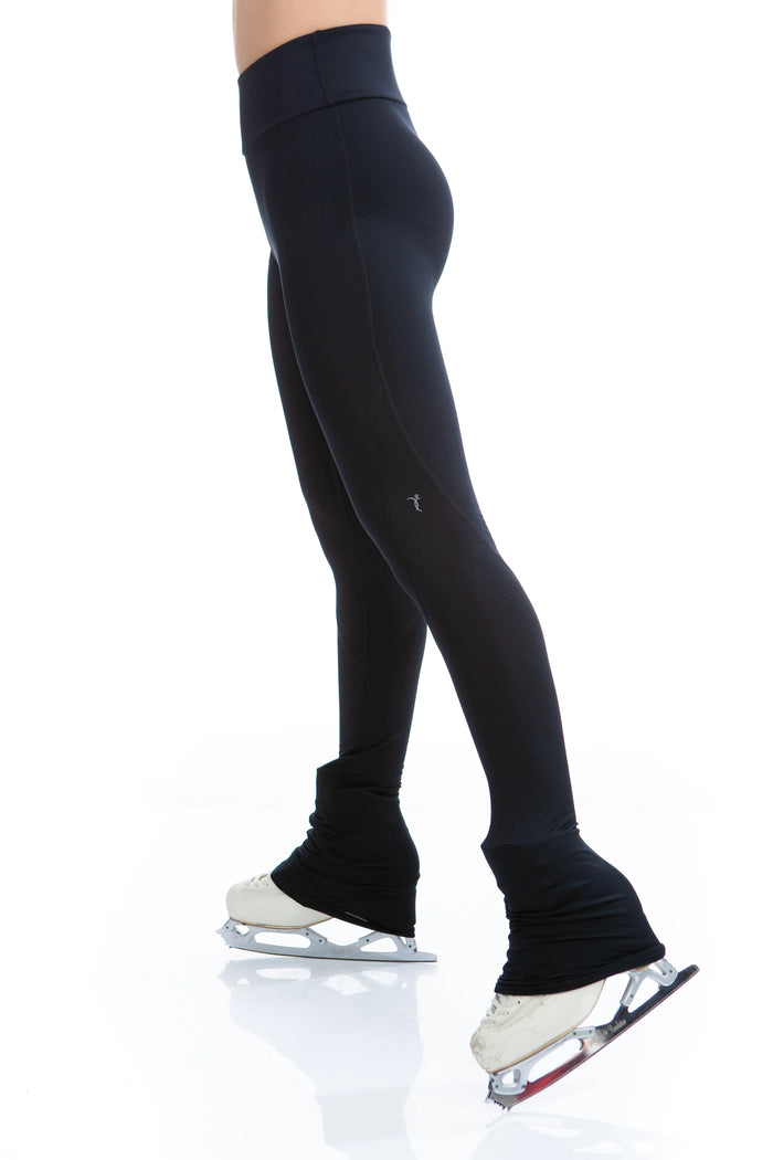 Black High Waist Leg Warmer style Legging