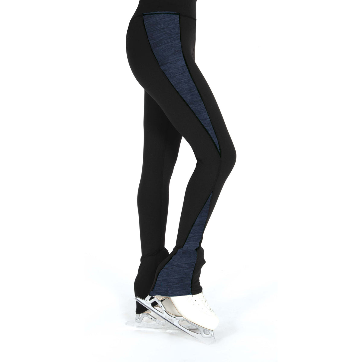 Ice Core Splice Leggings: Steel Grey