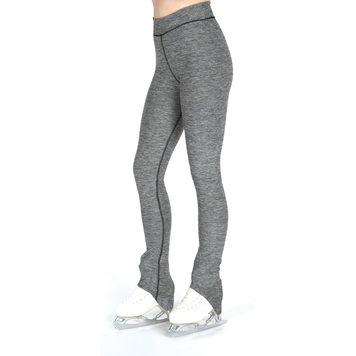 Core Ice Marled Leggings: Steel Grey