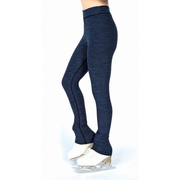 Core Ice Marled Leggings: Steel Grey