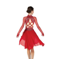 Trellistep Dance Dress: Red