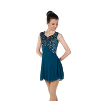 Twist Of Teal Dress