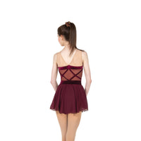 Wine Cocktail Dress