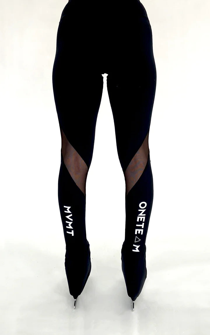 OTM Elite Legging Mesh and Crystal Accents