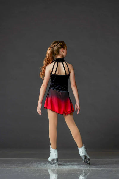 Sleeveless Faded Red Dress - Ready to ship