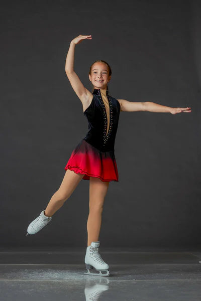 Sleeveless Faded Red Dress - Ready to ship