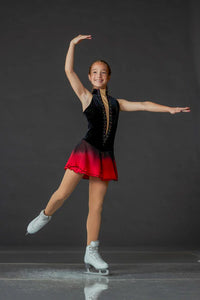 Sleeveless Faded Red Dress - Ready to ship